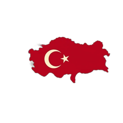 pixel art, red, postage, style transparent PNG cut-out