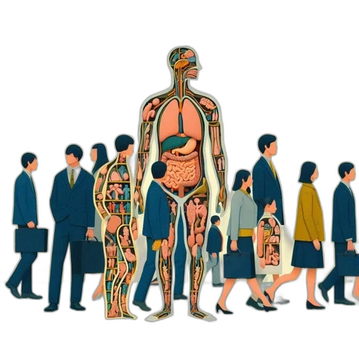concept art, cartoon, line, formally-attired transparent PNG cut-out