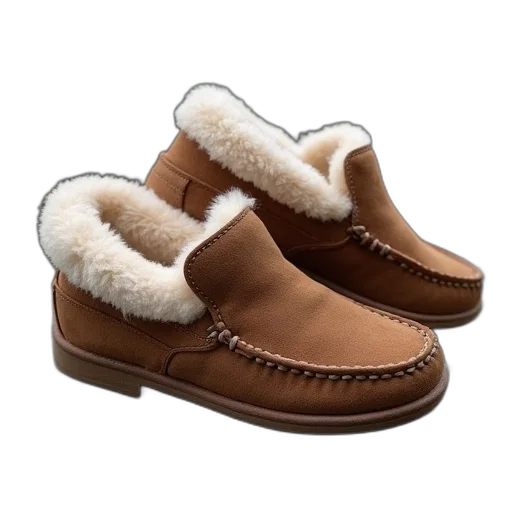 shoes, bearpaw, alpine, sheepskin transparent PNG cut-out