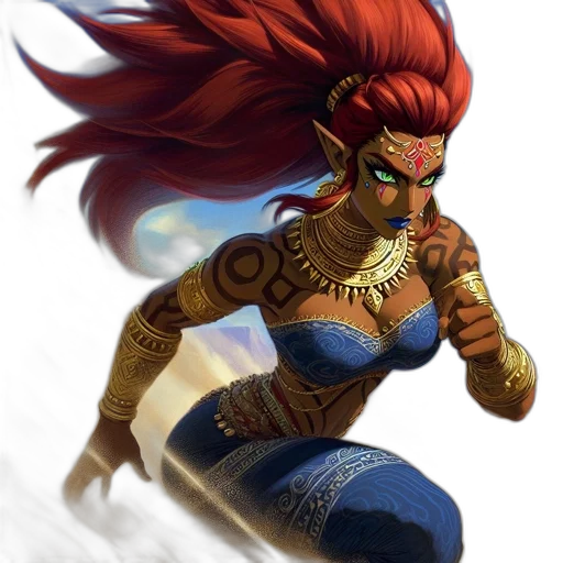fantasy art, concept art, comic book art, pixel art transparent PNG cut-out