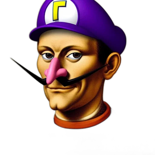 face, mask, hat, staff transparent PNG cut-out