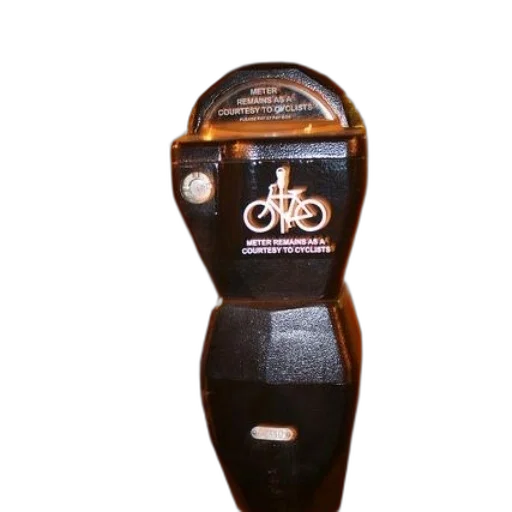 black, parking, meter, bicycle transparent PNG cut-out