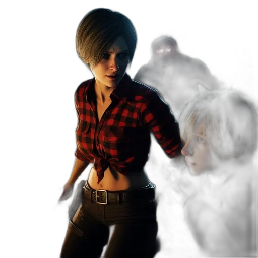 robot, hair, creature, jacket transparent PNG cut-out