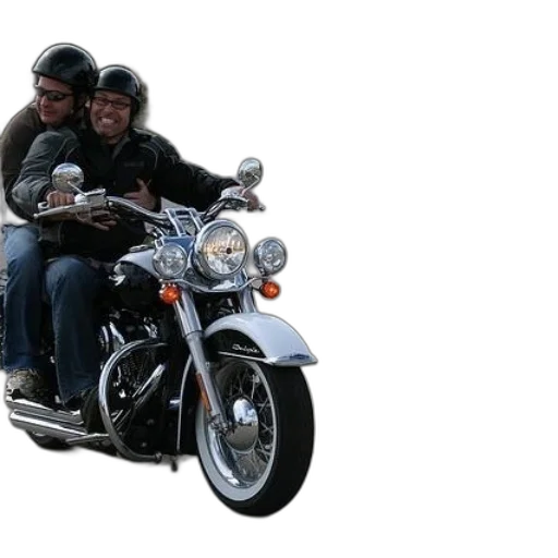 photorealistic, two, men, riding transparent PNG cut-out