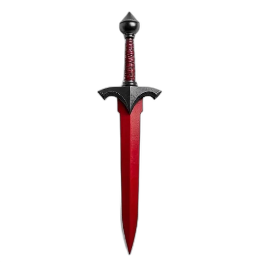 sword, weapon, staff, 3d render transparent PNG cut-out
