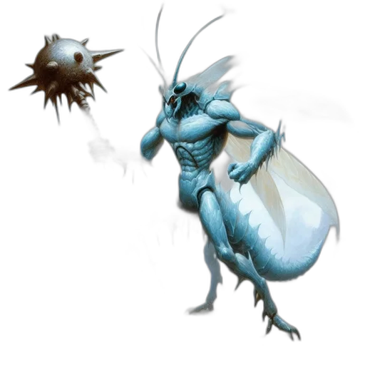 dragon, creature, staff, concept art transparent PNG cut-out