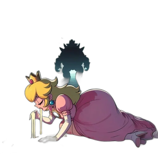 crown, dress, staff, weapon transparent PNG cut-out