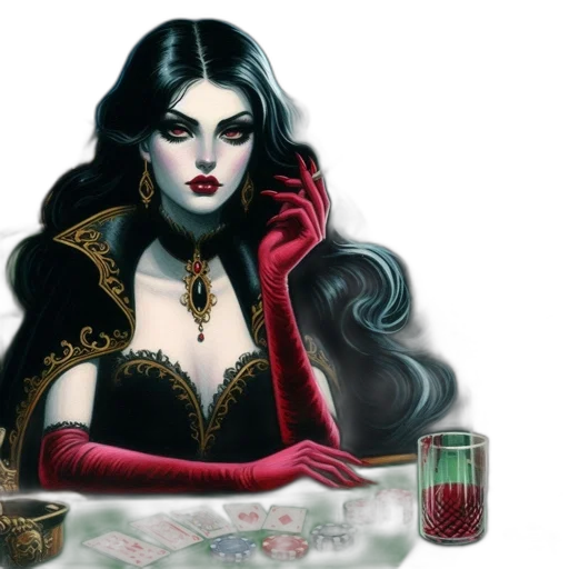 jewelry, fantasy art, comic book art, concept art transparent PNG cut-out