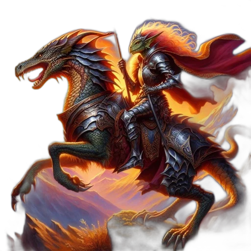 dragon, creature, fantasy art, concept art transparent PNG cut-out