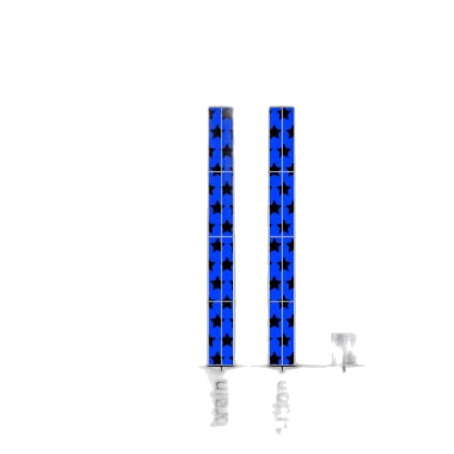 jewelry, robot, pixel art, 3d render transparent PNG cut-out