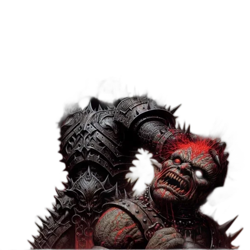 creature, concept art, comic book art, fantasy art transparent PNG cut-out