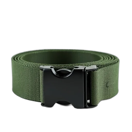 jewelry, green, tactical, belt transparent PNG cut-out
