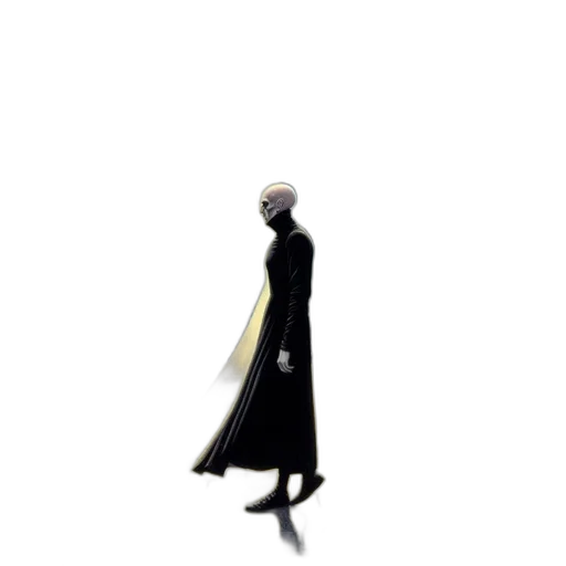 dress, staff, jacket, creature transparent PNG cut-out