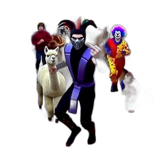 animal, mask, staff, creature transparent PNG cut-out