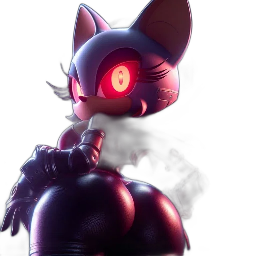 robot, mask, creature, staff transparent PNG cut-out