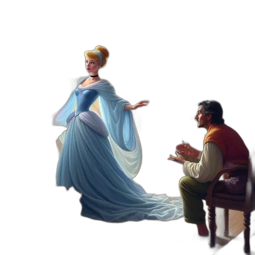 dress, crown, concept art, fantasy art transparent PNG cut-out