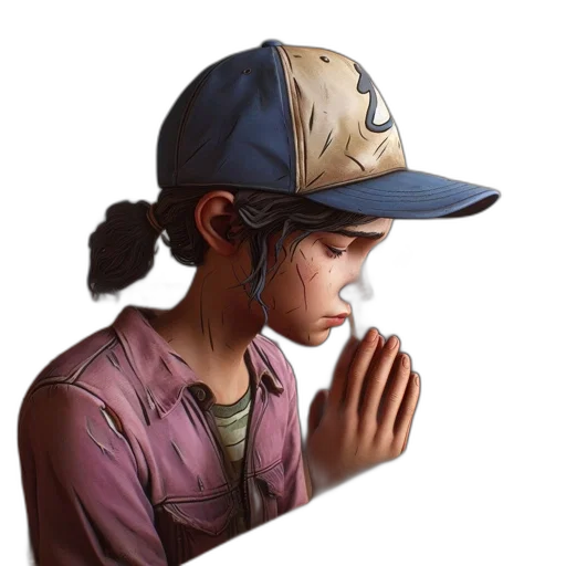 hat, face, photorealistic, concept art transparent PNG cut-out
