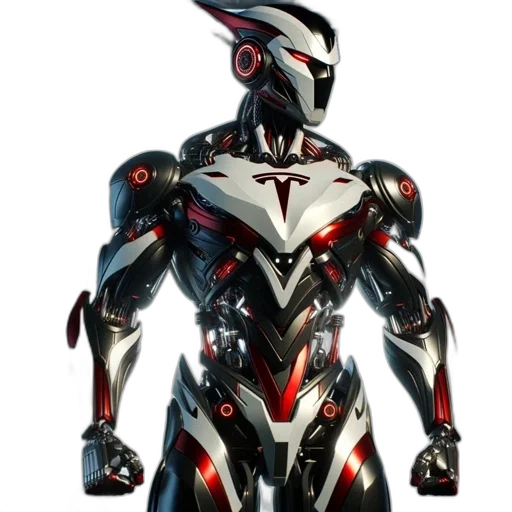 robot, concept art, 3d render, comic book art transparent PNG cut-out