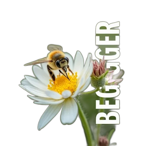 flower, animal, staff, 3d render transparent PNG cut-out
