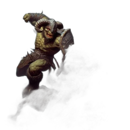 creature, dragon, weapon, staff transparent PNG cut-out