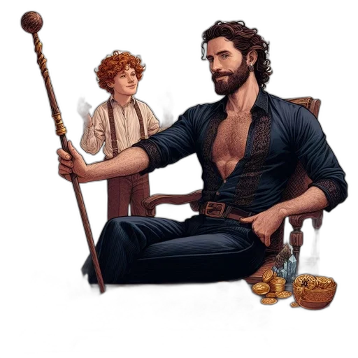 fantasy art, concept art, pixel art, comic book art transparent PNG cut-out