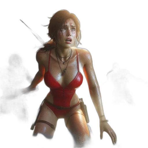 concept art, comic book art, fantasy art, 3d render transparent PNG cut-out