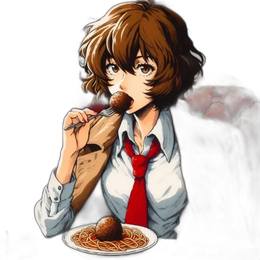 food, face, jacket, robot transparent PNG cut-out