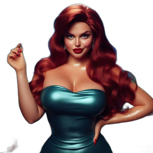 dress, fantasy art, concept art, comic book art transparent PNG cut-out