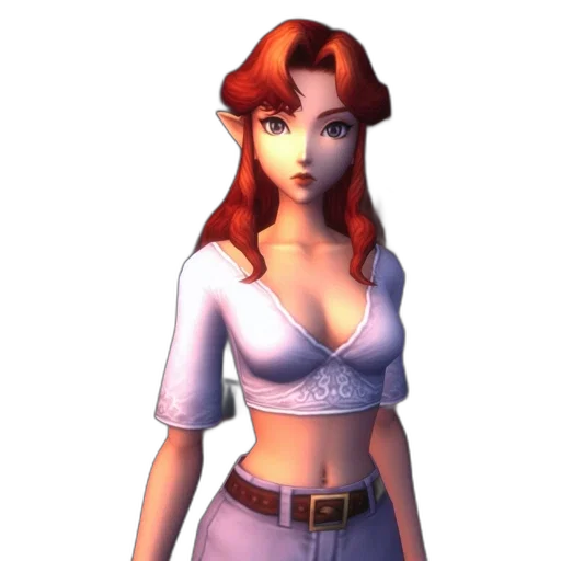 staff, dress, 3d render, concept art transparent PNG cut-out