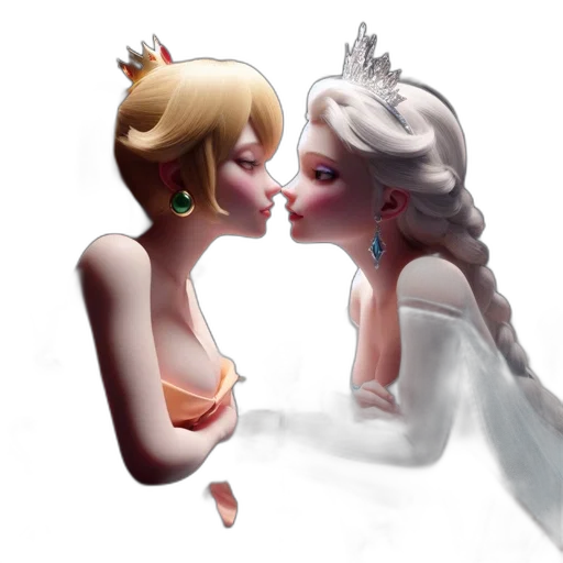 crown, concept art, 3d render, fantasy art transparent PNG cut-out