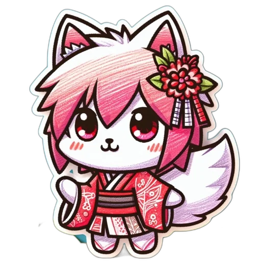 staff, anime, pixel art, cartoon transparent PNG cut-out