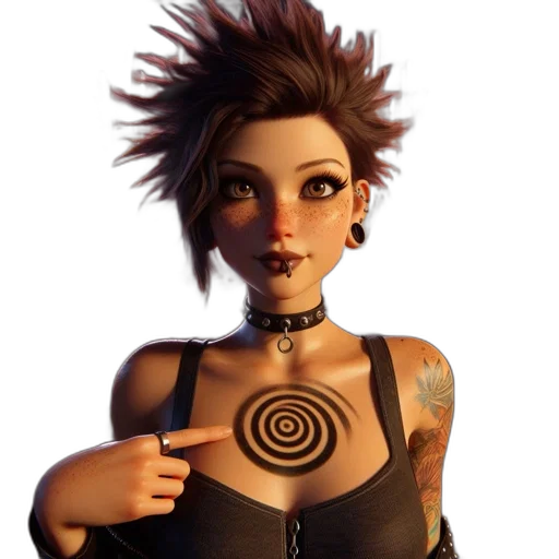 staff, jewelry, dress, concept art transparent PNG cut-out