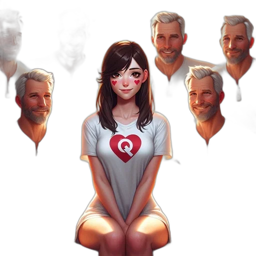 face, staff, dress, concept art transparent PNG cut-out