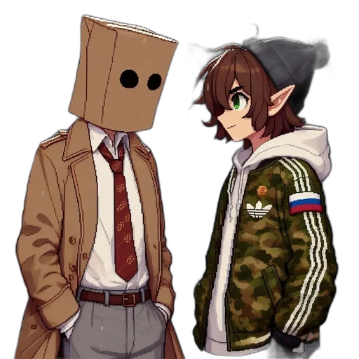 jacket, mask, robot, hat transparent PNG cut-out