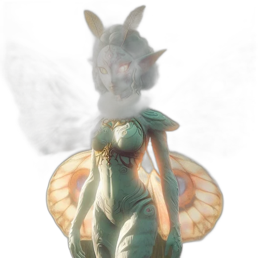 dragon, creature, dress, mask transparent PNG cut-out