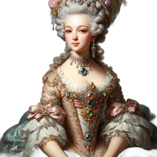 crown, dress, jewelry, face transparent PNG cut-out