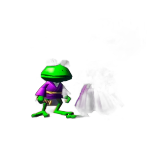 robot, staff, hat, creature transparent PNG cut-out