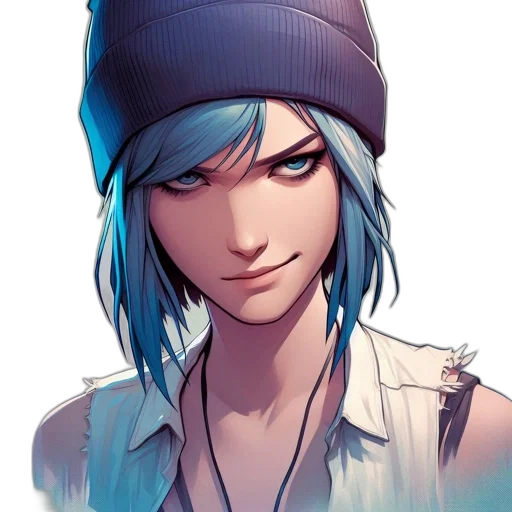 hat, face, jacket, staff transparent PNG cut-out