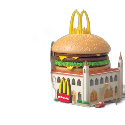 food, crown, building, car transparent PNG cut-out