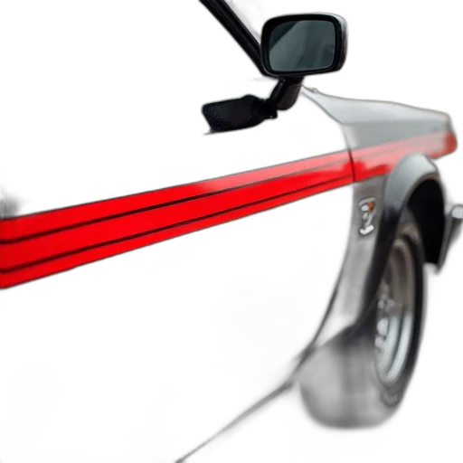 car, weapon, photorealistic, 3d render transparent PNG cut-out