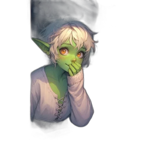 staff, mask, face, creature transparent PNG cut-out