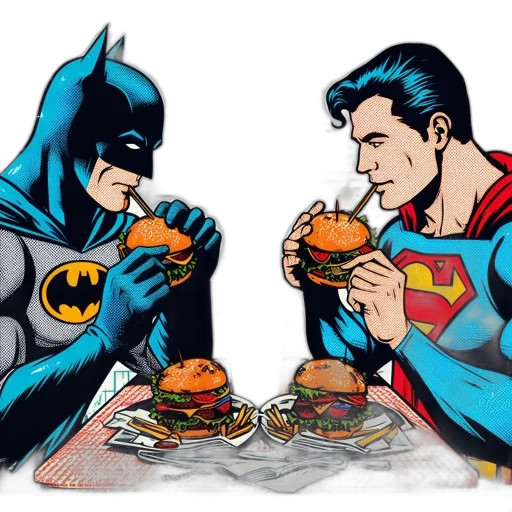 food, comic book art, concept art, cartoon transparent PNG cut-out