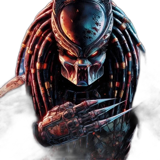 robot, mask, face, creature transparent PNG cut-out