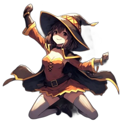 staff, weapon, hat, pixel art transparent PNG cut-out