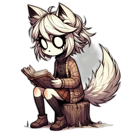 staff, creature, jacket, animal transparent PNG cut-out