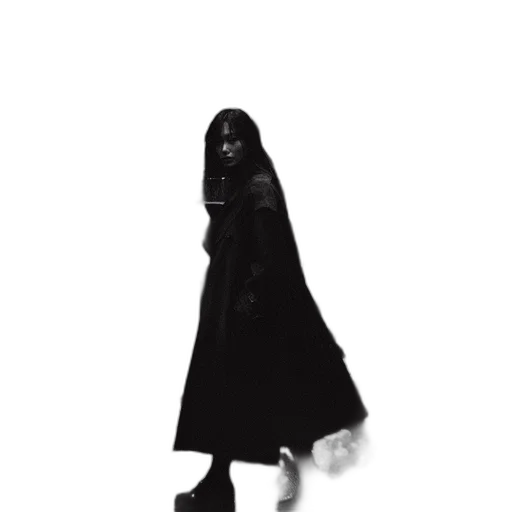 dress, mask, creature, jacket transparent PNG cut-out