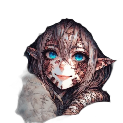 face, mask, creature, dragon transparent PNG cut-out