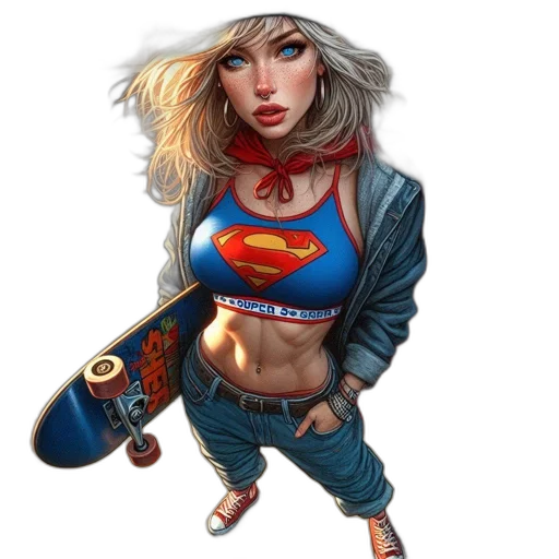 comic book art, concept art, fantasy art, pixel art transparent PNG cut-out