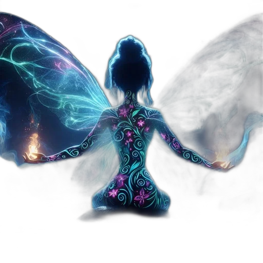 dress, fantasy art, concept art, comic book art transparent PNG cut-out