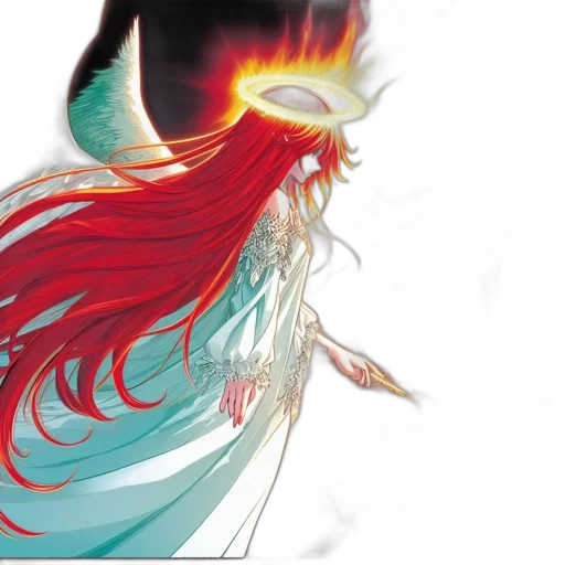 hair, dragon, concept art, fantasy art transparent PNG cut-out